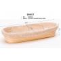 Mayalama Sepeti - Oval -Baget - Ebat:(38x9xh6)cm - BEZLİ